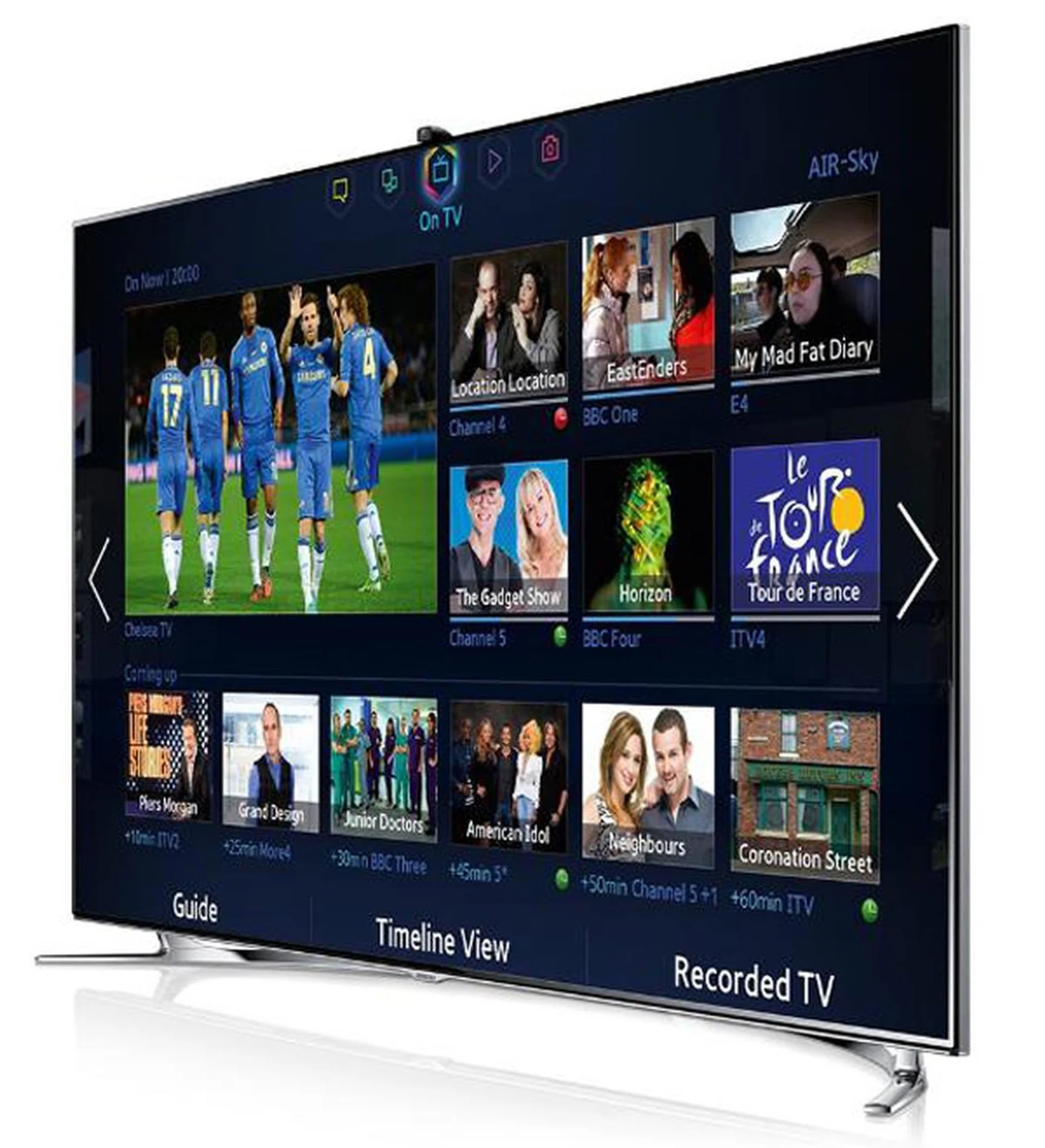 So how did the UA55F8000AK fare?