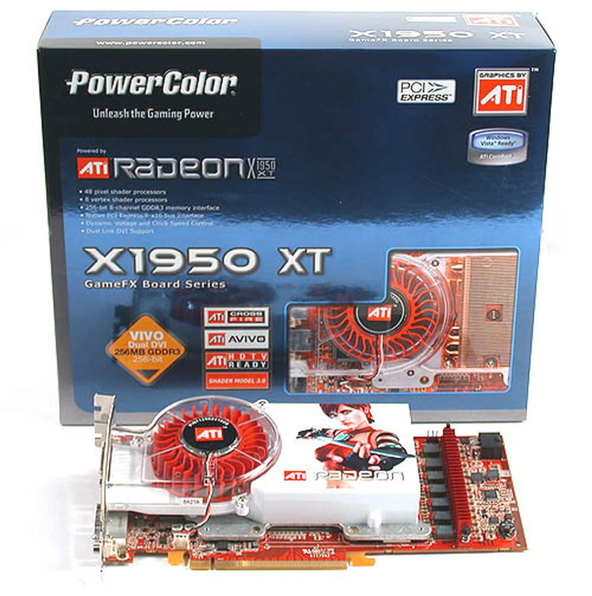 The PowerColor Radeon X1950 XT 256MB.