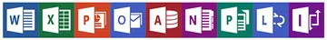 The new Office 2013 app icons. How many can you name?