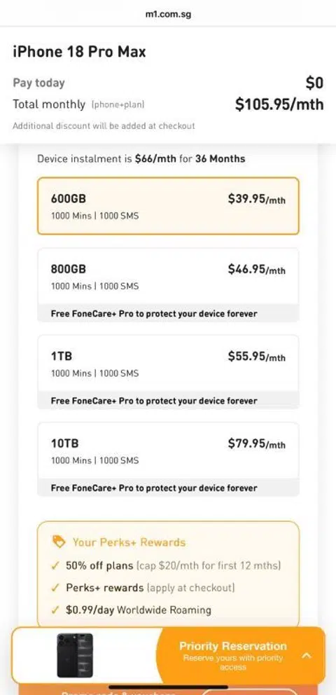 M1 10TB plan