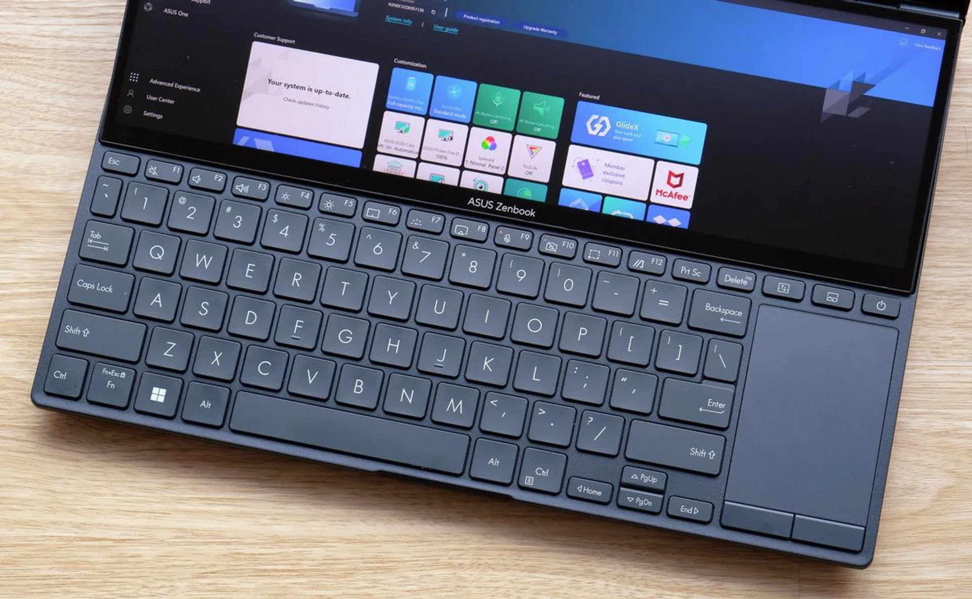 The position of the keyboard and trackpad is still not ideal and will need significant adjustment.