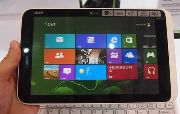 On initial handling, we find the display on the Acer Iconia W3 to be a little dull. Would the final mass production units fare better? Look out for a future evaluation from HardwareZone.