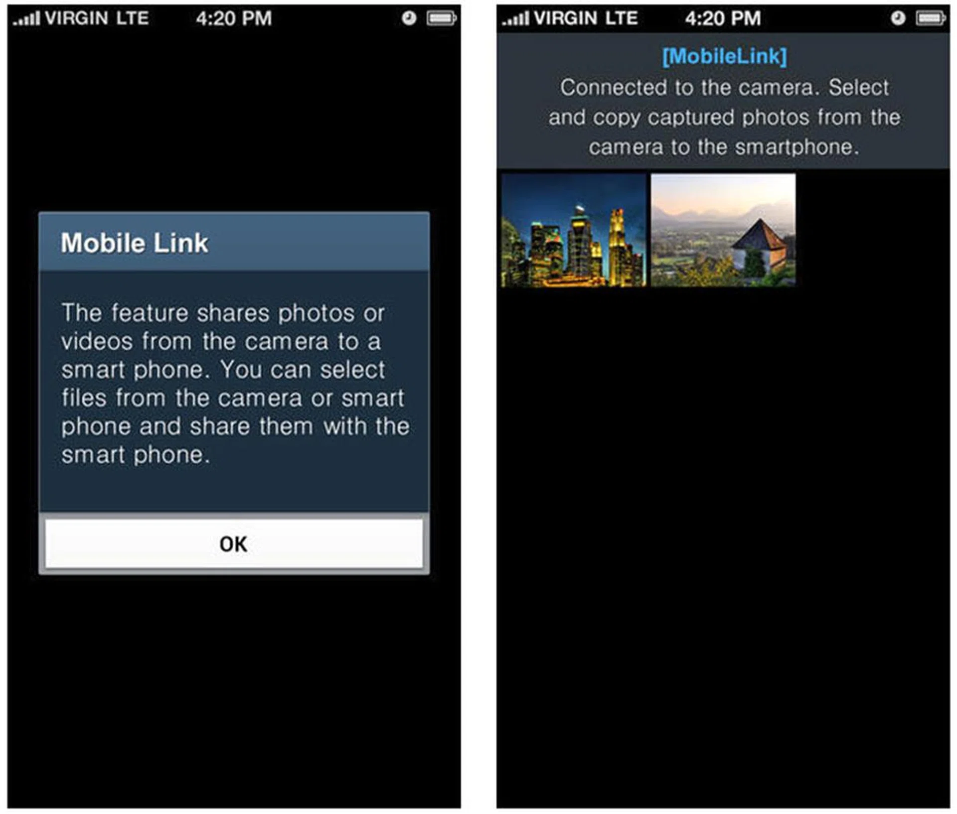 Don't install the wrong app! The new Samsung Smart Camera App has integrated three existing apps - AutoShare, MobileLink, and Remote Viewfinder - into one app. (Image source: Apple iTunes App Store.) 