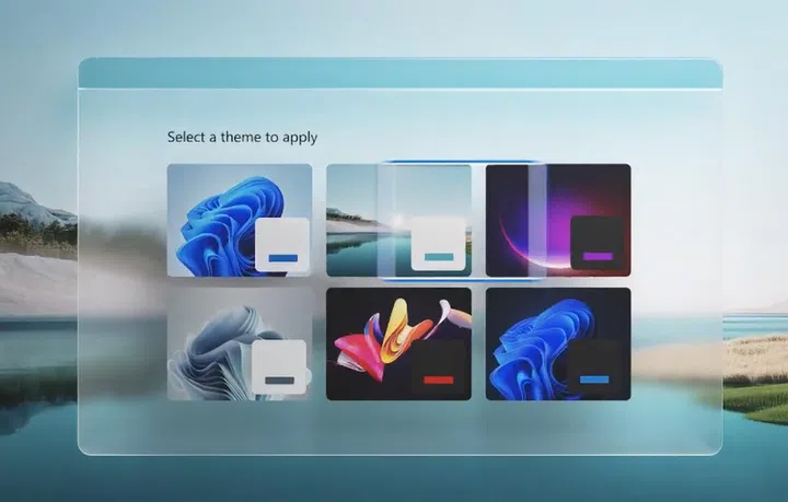 There are new Themes to choose from. 