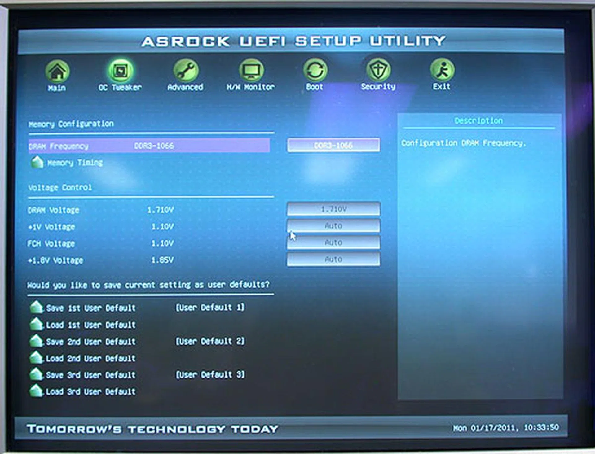 EFI BIOS is finally taking off. Similar to what we have seen of ASRock's implementation on its Sandy Bridge motherboards, it's also found on this Brazos board.