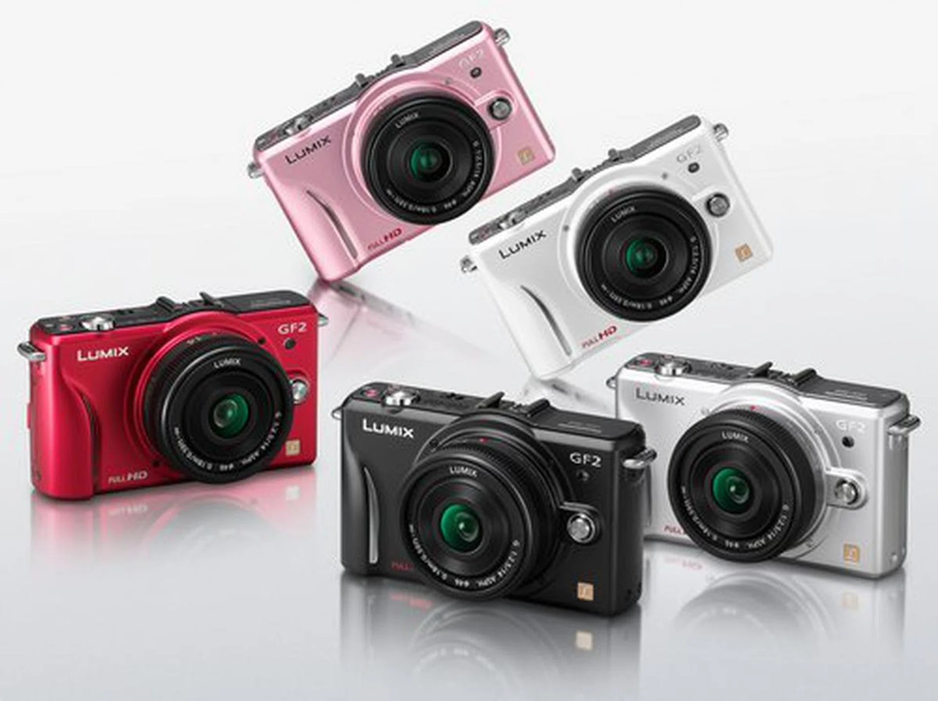 How do you know when it's a consumer camera? When the marketing images are warm, friendly and come in many colors.