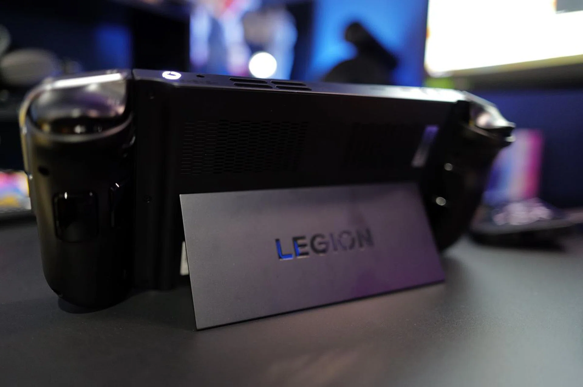 Lenovo has thoughtfully included a backstand to the Legion Go.