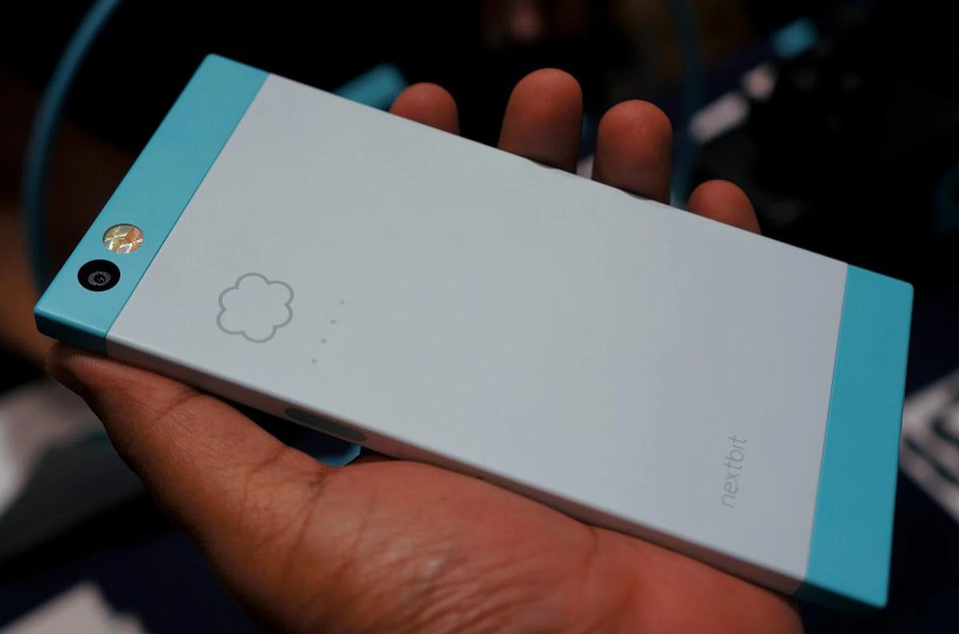 The back of the device.
