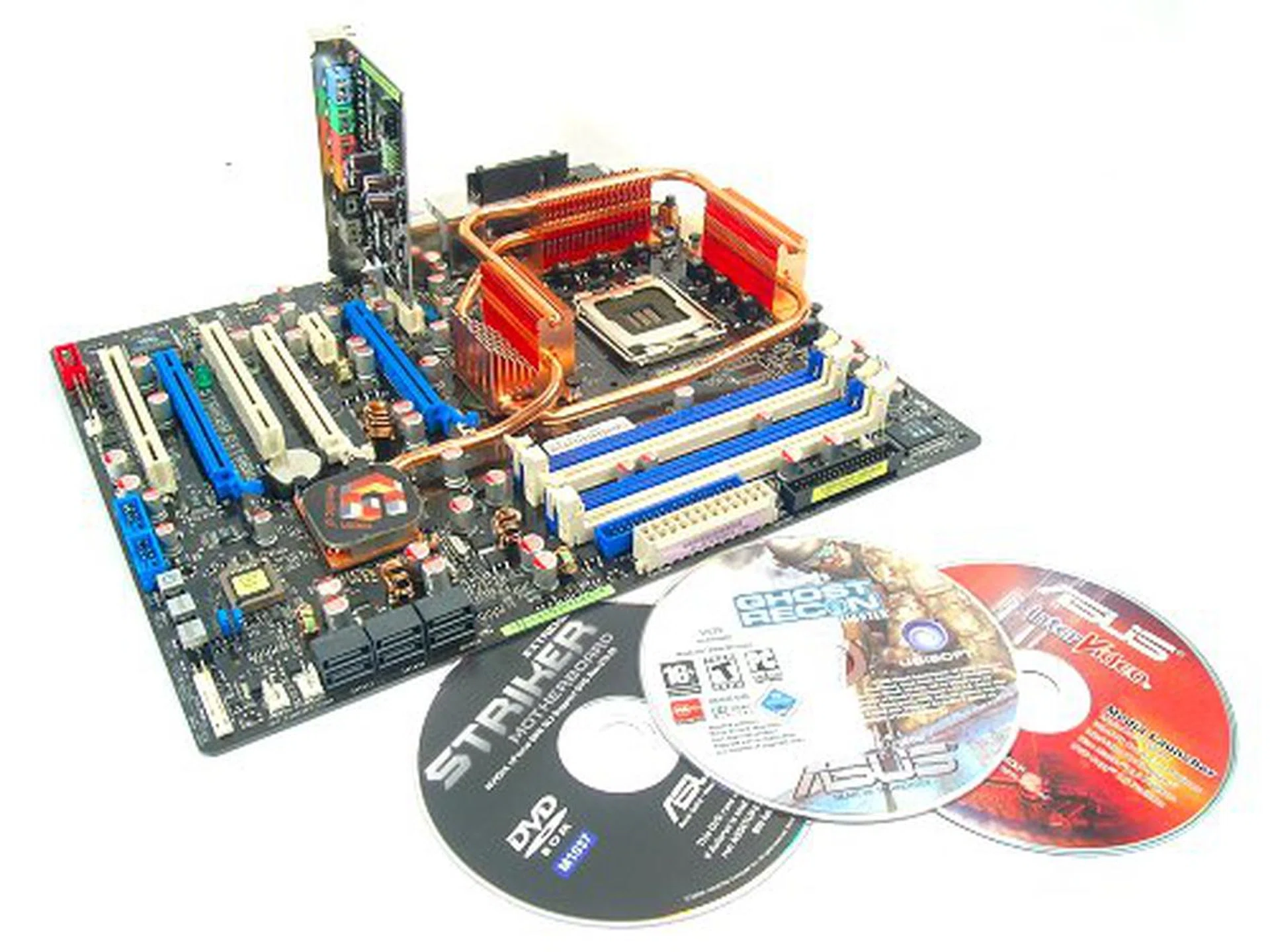 The ASUS Striker Extreme is a very expensive motherboard, but if money isn't a concern, it is the best nForce 680i SLI you can get right now.