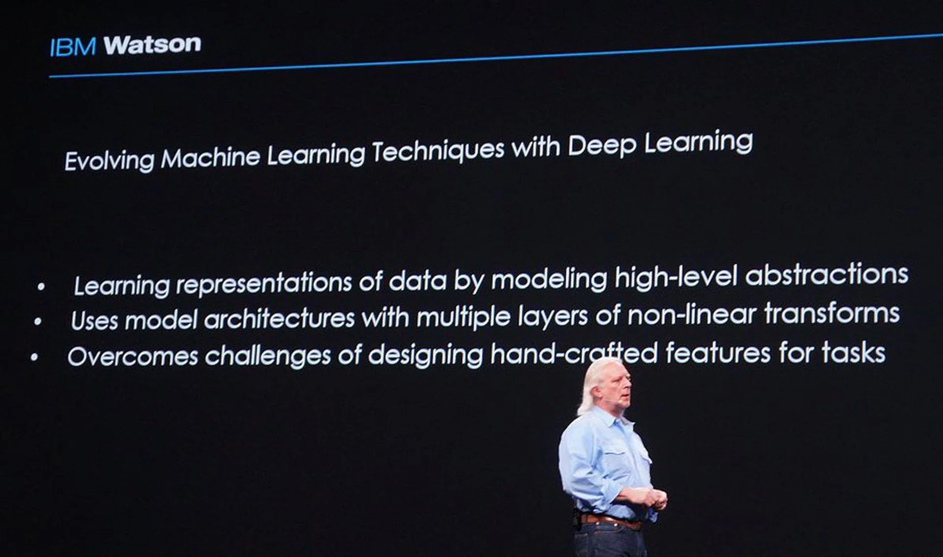 Deep learning is essential to make the next set of leaps in computing and for machines to understand humans.
