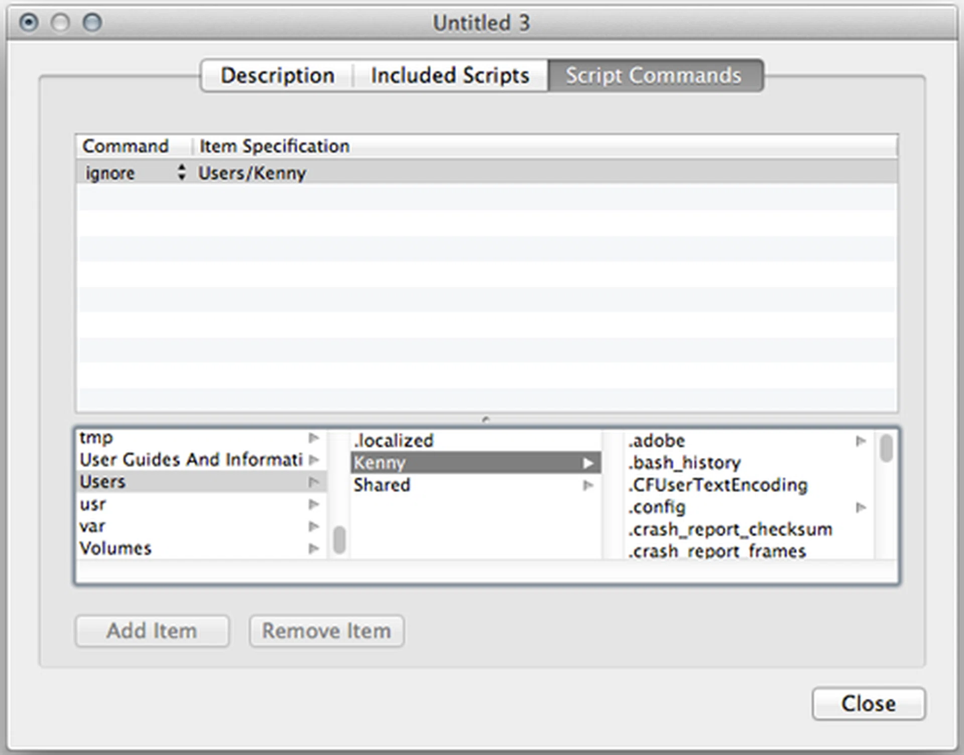 Doing this will leave out your Home folder from the cloning process.
