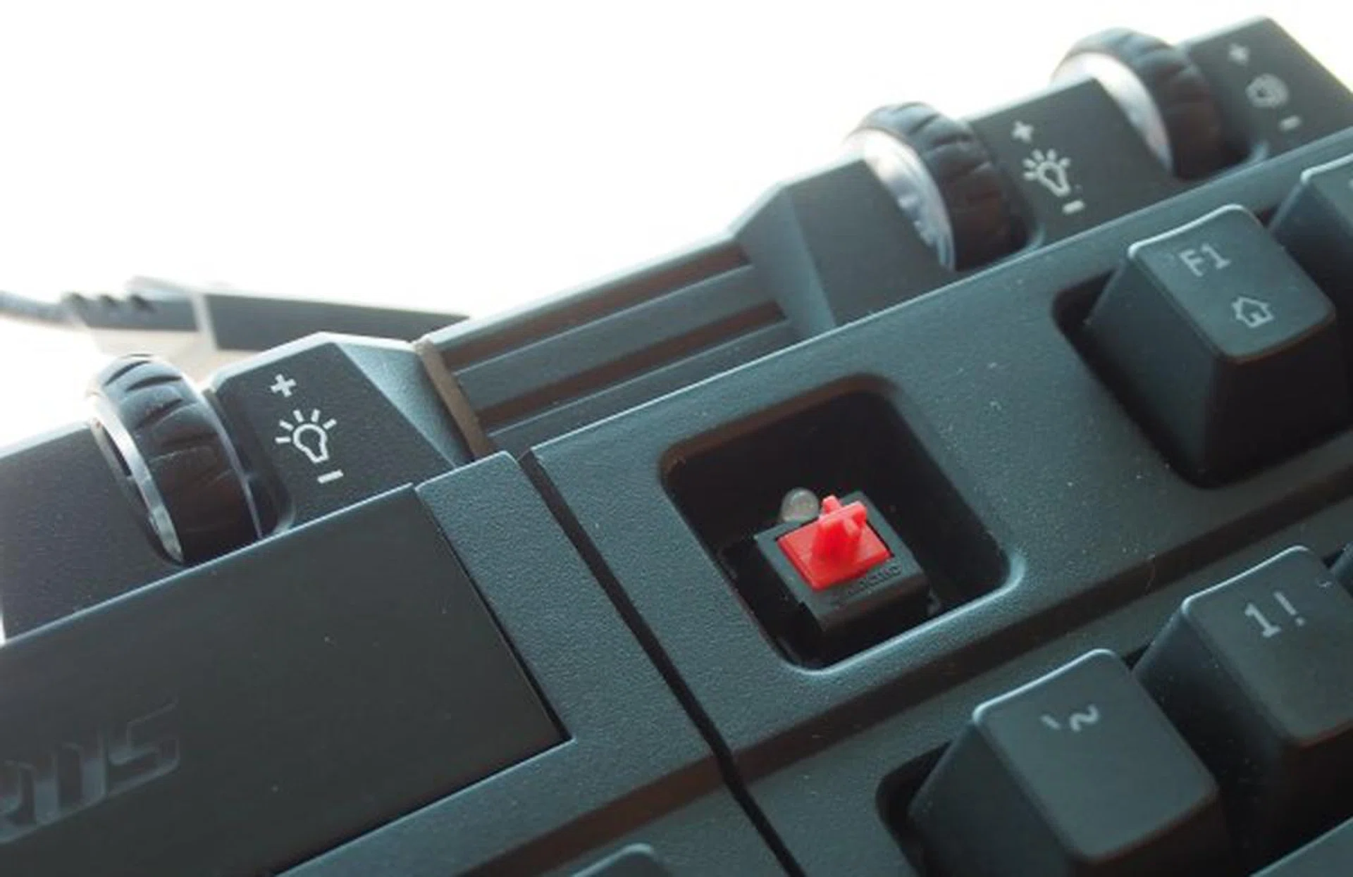 As expected of current trends, the Cherry MX Red is the switch of choice for gaming keyboards.