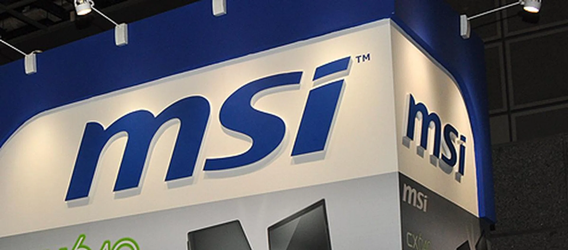 Looking for notebooks? Head down to Corbell's booth for some great deals on MSI notebooks.