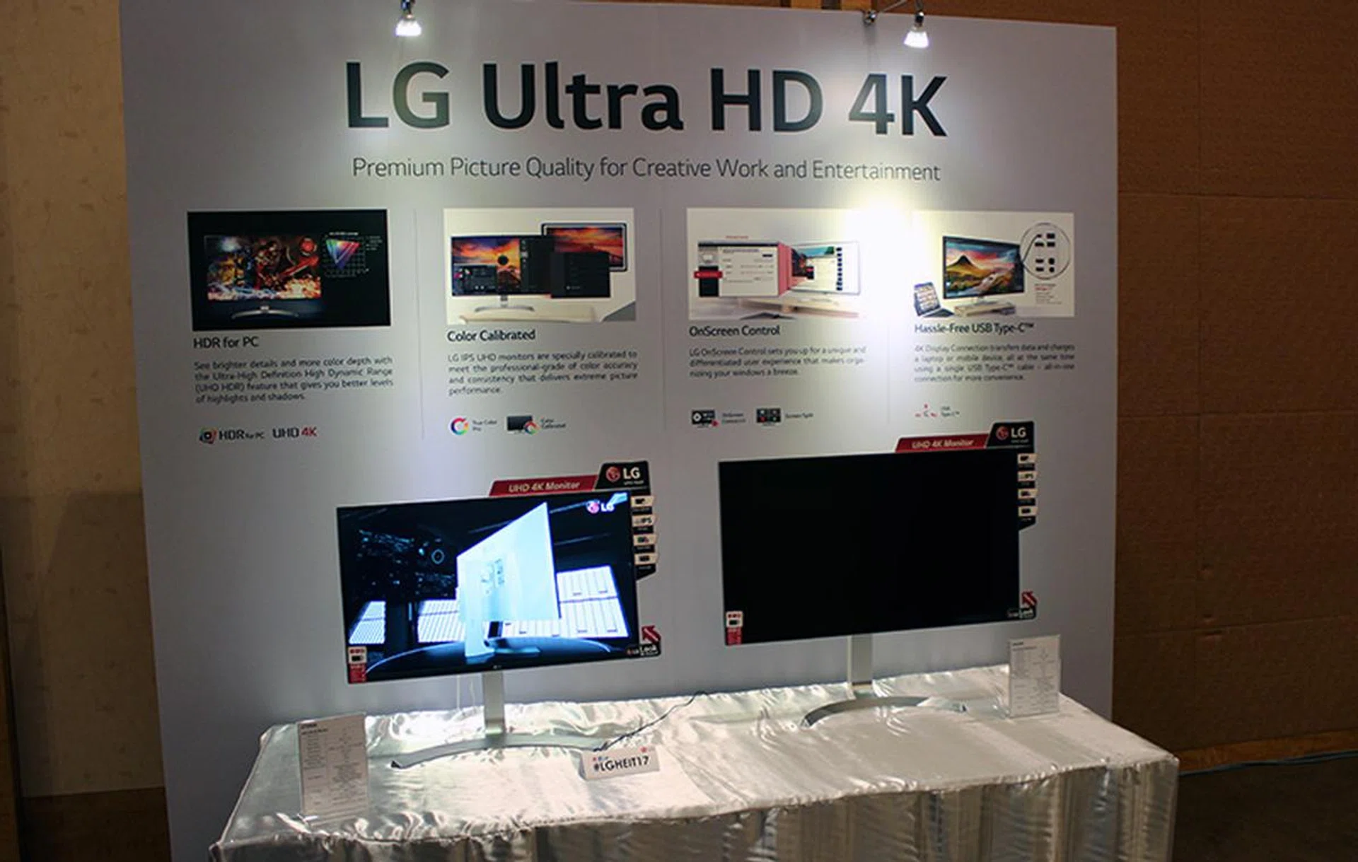 LG has a rang of 4K monitors with sizes ranging from 27 to 43-inches.