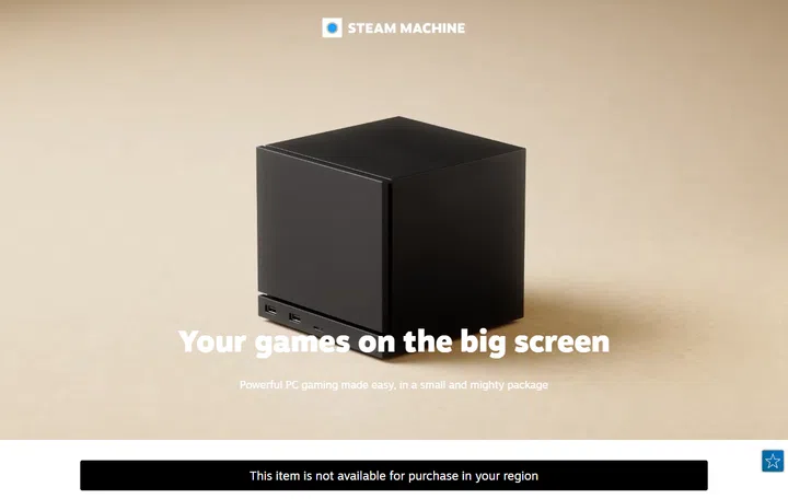 Steam Machine Singapore launch