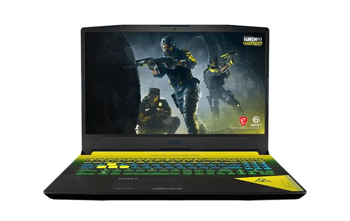 The Crosshair 15 Rainbow Six Extraction Edition. (Image source: MSI)
