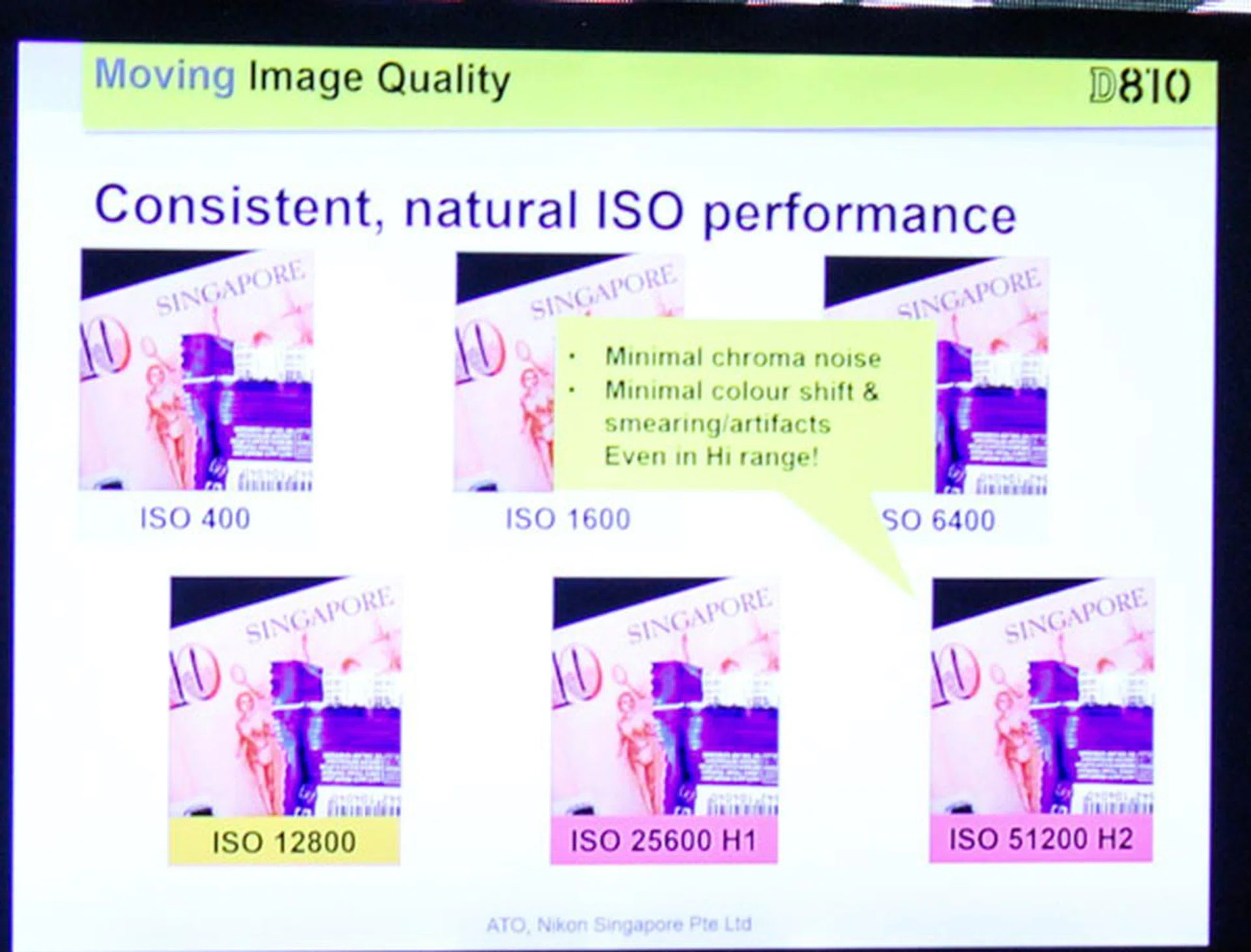 Plenty of detail with little noise is the order of the day for the D810.