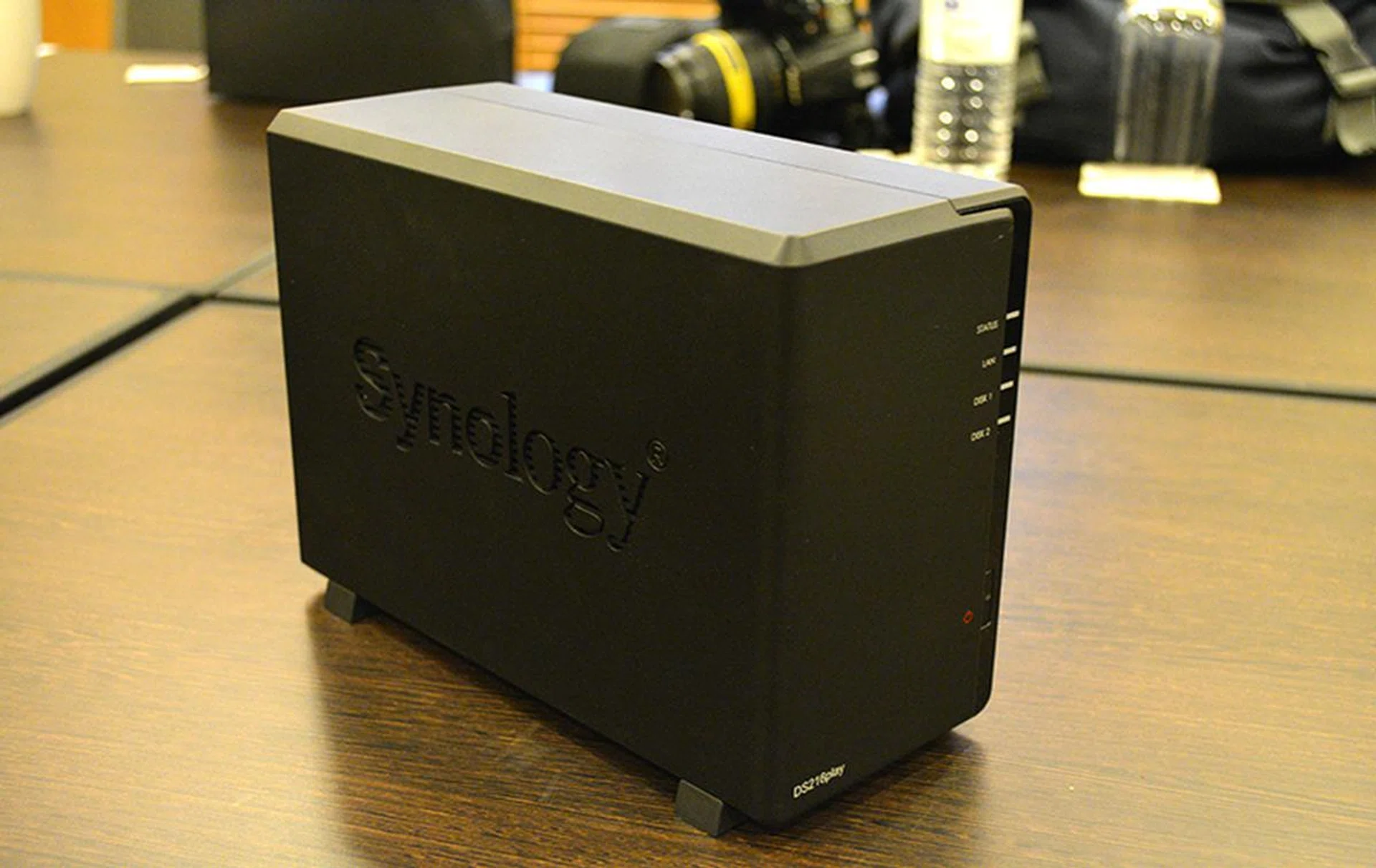 The DS216play in the flesh.