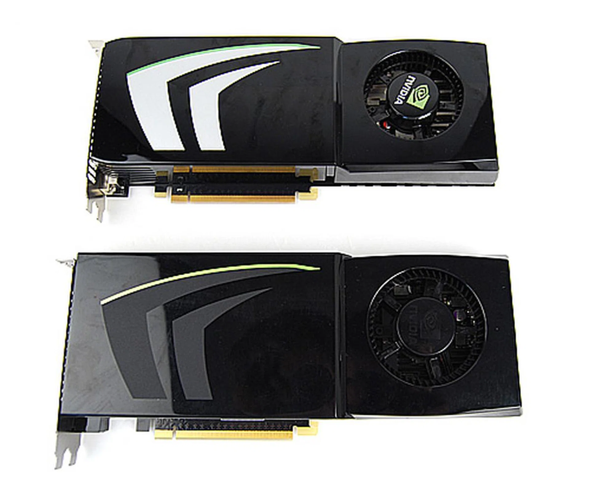 As is the case with high-end reference NVIDIA graphics cards, they all look identical to one another. Can you guess what's the other card?