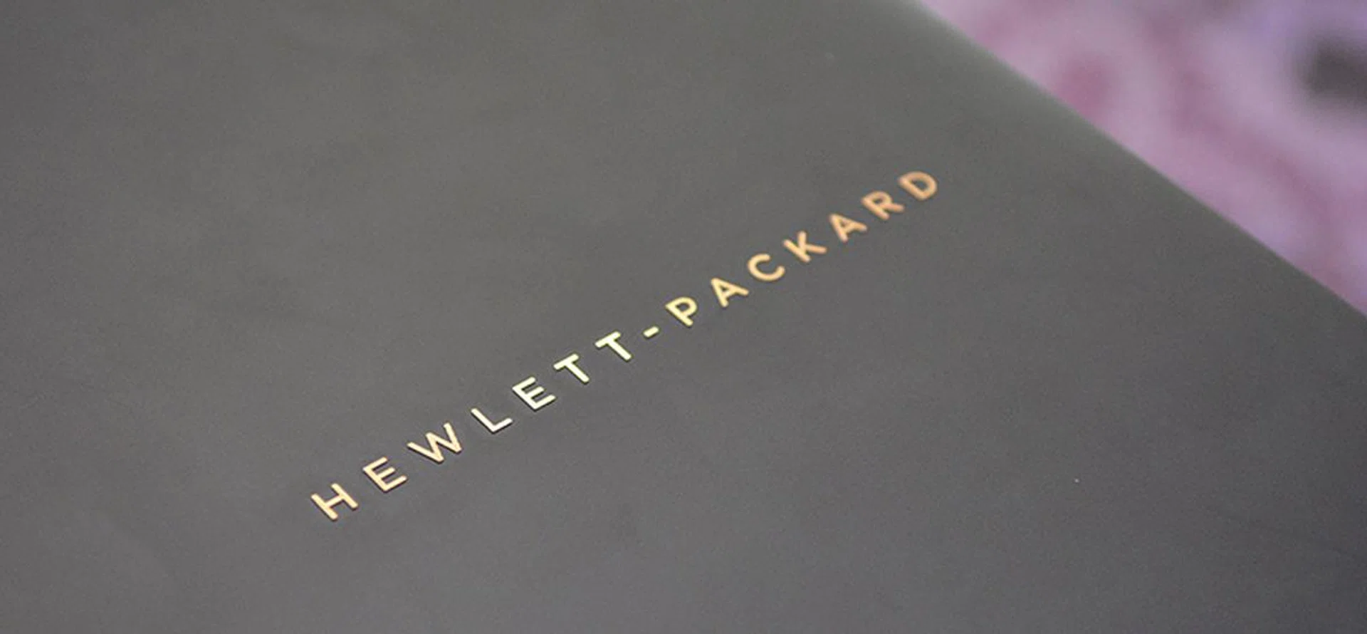 Take a good look. This is the last time you'll see a HP laptop with the Hewlett-Packard branding.