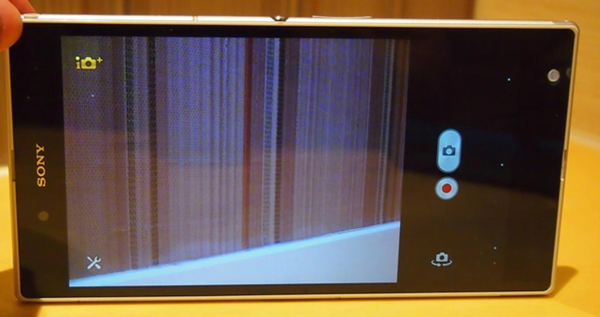 The camera's user interface on the Sony Xperia Z Ultra looks similar to the rest of the Xperia smartphones.