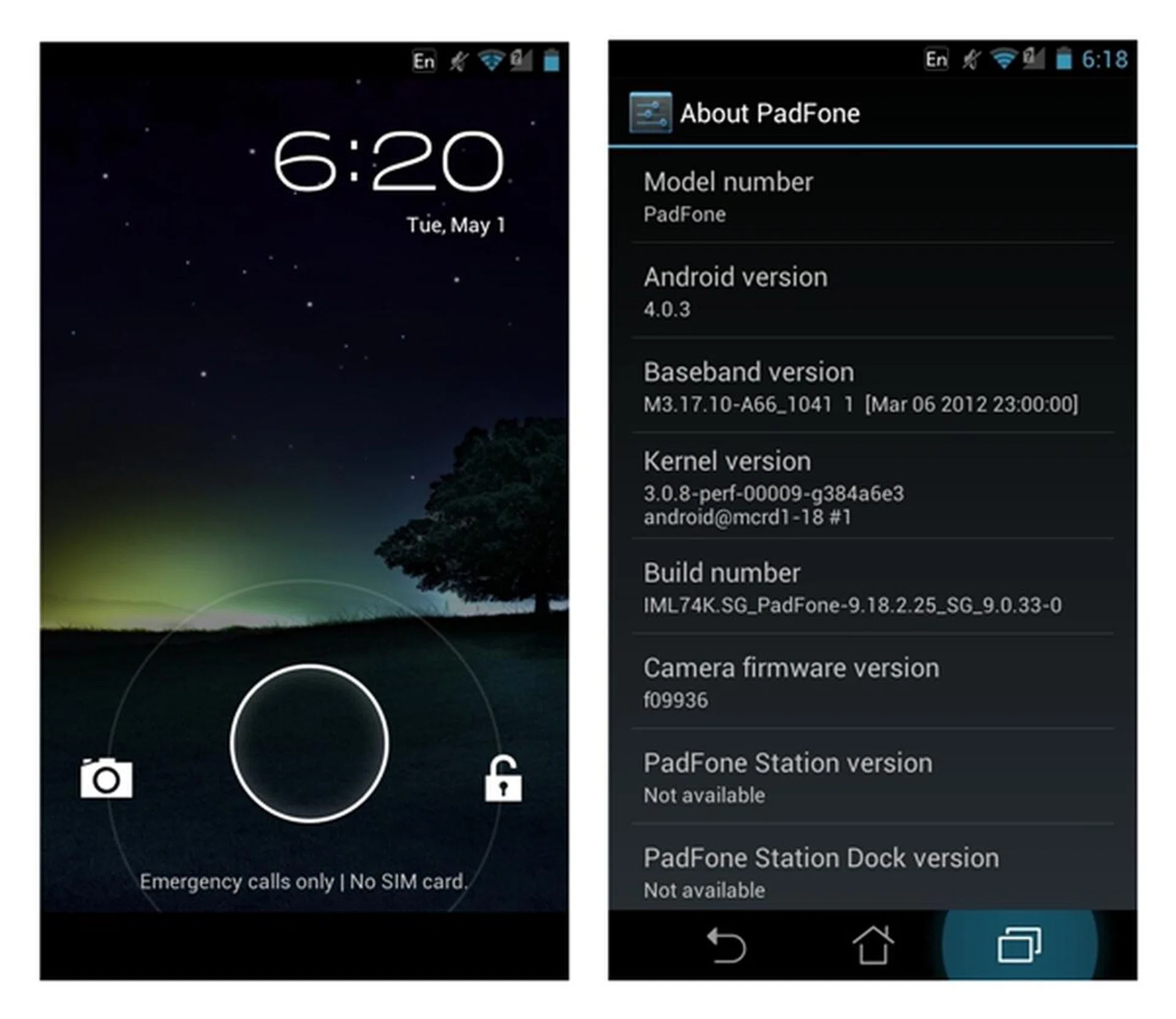 Those who dislike heavily customized Android UIs may find the ASUS PadFone appealing as it retains much of the stock interface.