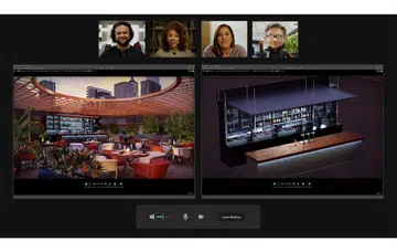 Collaborate and design across countries with Omniverse Cloud. Image source: NVIDIA. 