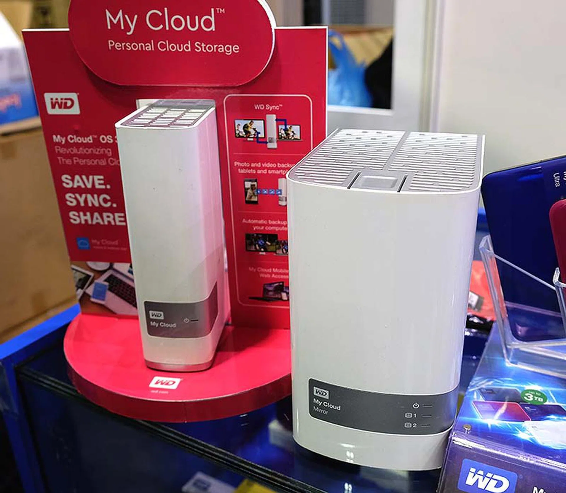 If you are looking to start your own cloud storage, WD's My Cloud personal cloud storage systems are perfect for that. The single bay My Cloud starts at $199 (U.P. $239) for a 2TB model; while the double-bay My Cloud Mirror, which supports RAID, starts at $399 (U.P. $499) for the 4TB model.