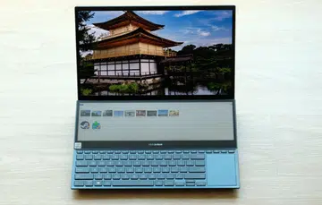 The ZenBook Pro Duo 15 OLED UX582 is ASUS' second-generation 15-inch dual display notebook.