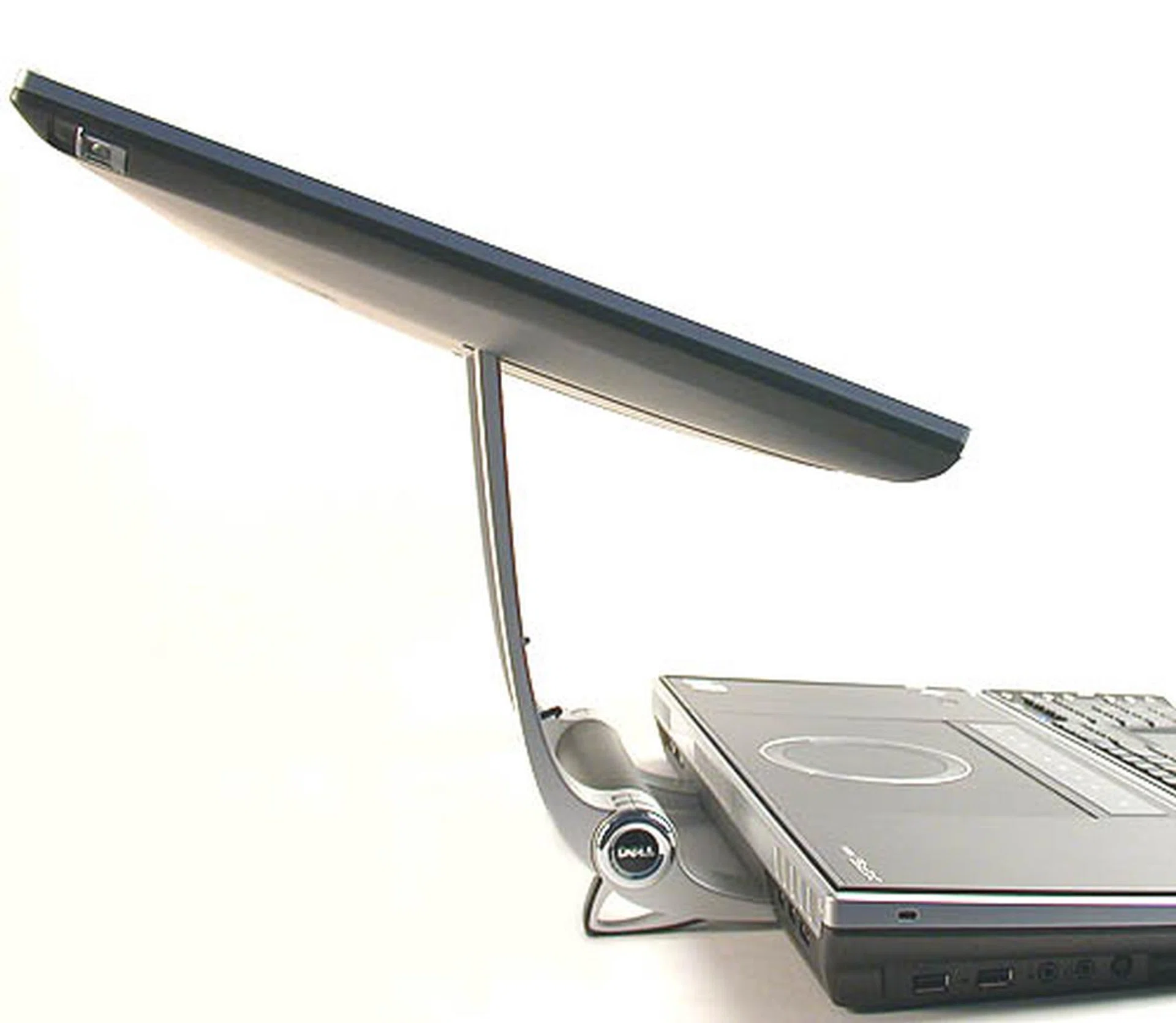 The degree of movement for the LCD display is unmatched for a notebook. If one could still call this a notebook that is, instead of hybrid desktop or deskbook. 