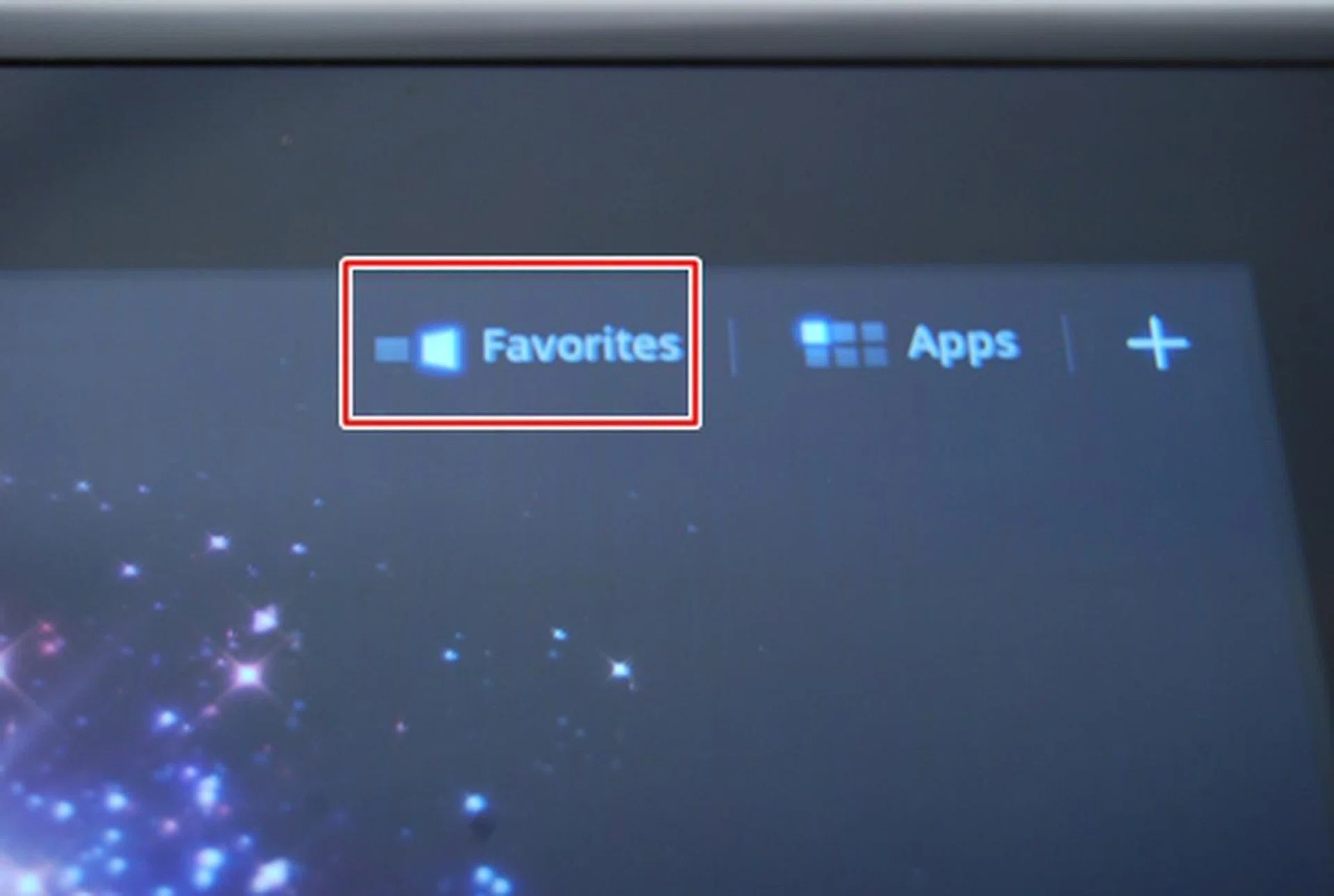 On the top right hand corner of the screen is the Favorites tab, the second tweak by Sony on the Android UI. It gives you easier access to your multimedia needs. 