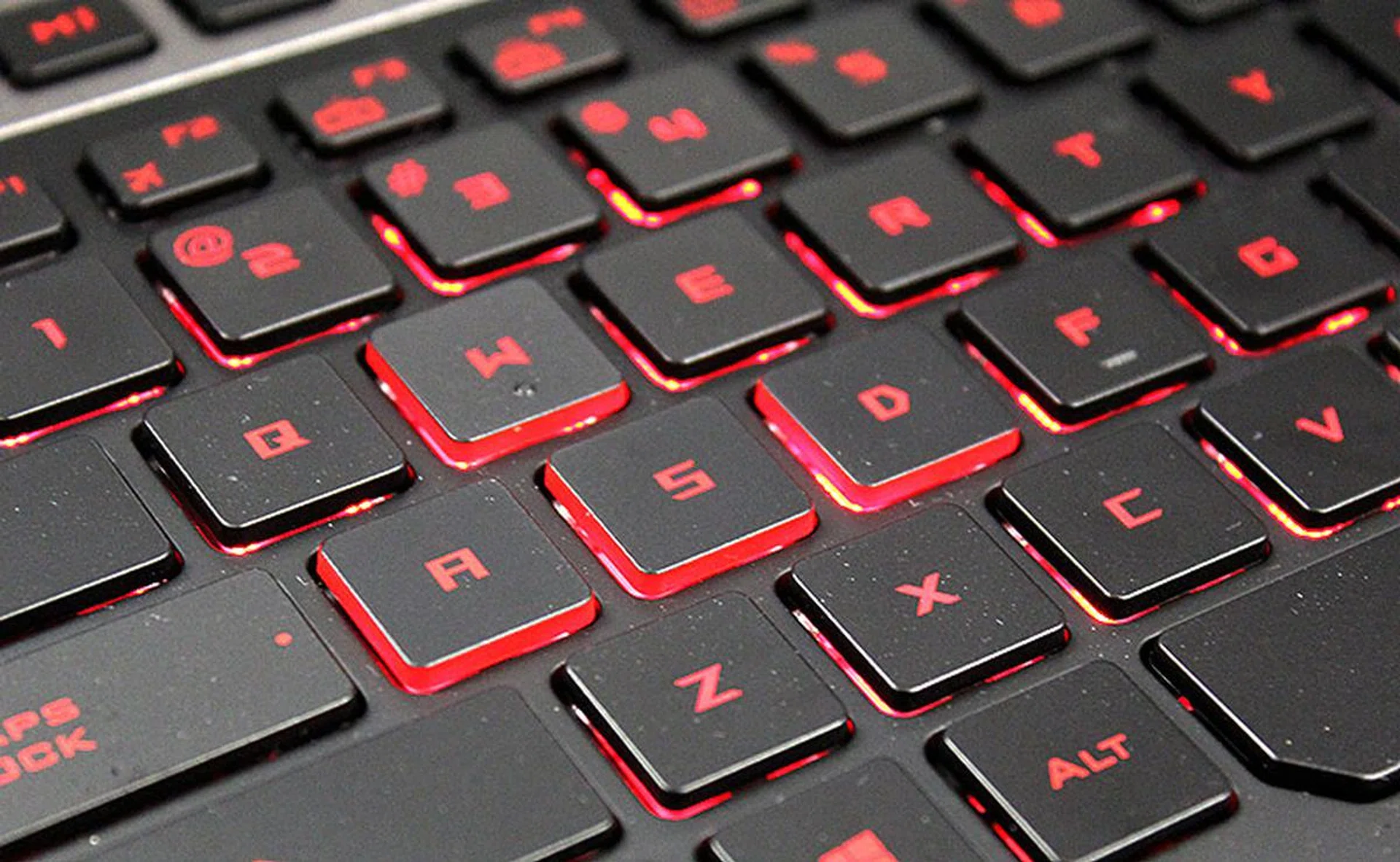 The WASD are highlighted for FPS players..