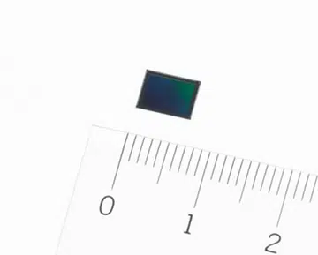 This is the Sony IMX318 mobile image sensor. <br> Image source: Sony