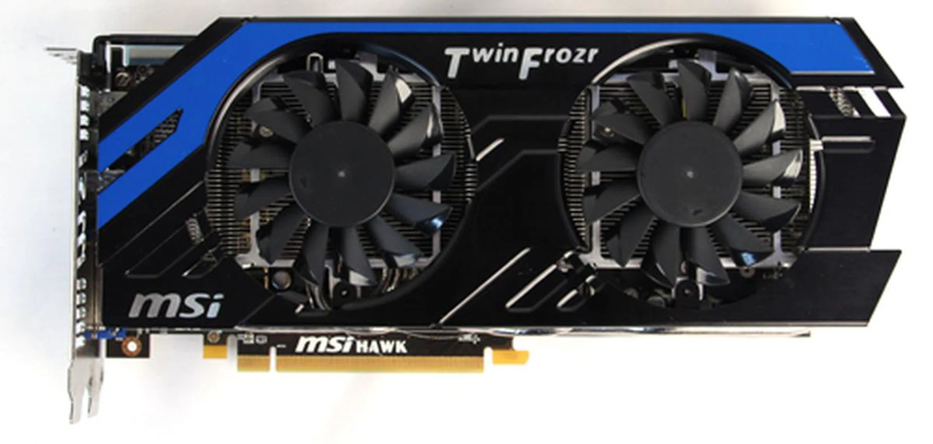 MSI uses aluminum construction on the Hawk model, including its backplate, making it the sturdiest (but heaviest) model in this shootout.