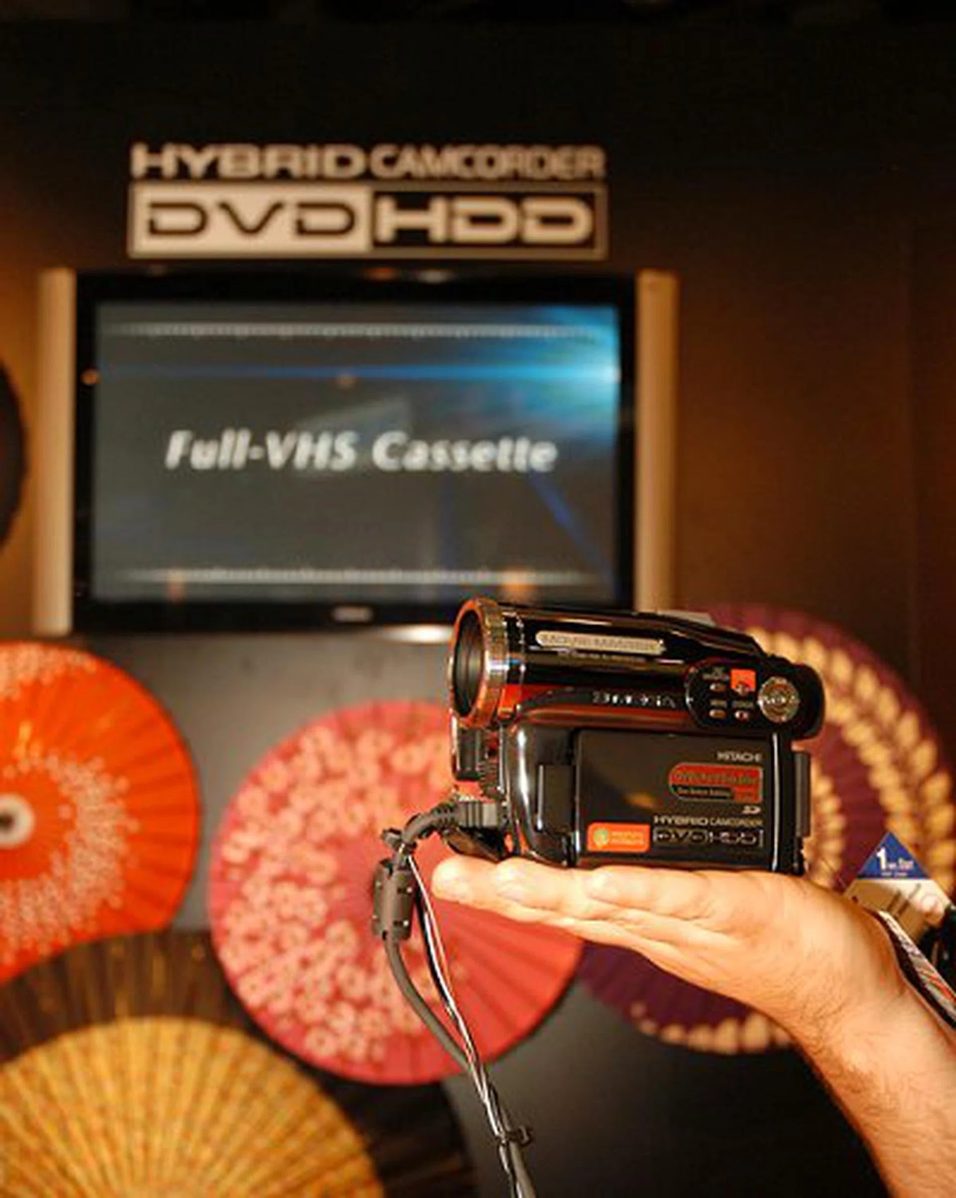 Many IFA visitors got excited by Hitachi's Hybrid DVD camcorder series, which let you capture video to conventional DVDs of any format or an 8GB hard disk drive. The series comes in two specifications - the DZ-HS303 with its 3.3-megapixel CCD, and the DZ-HS301, with 1.3-megapixel. The best part is that these camcorders are on true 16:9 widescreen format.