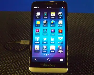 The Z30 has the largest battery and display ever on a BlackBerry device.