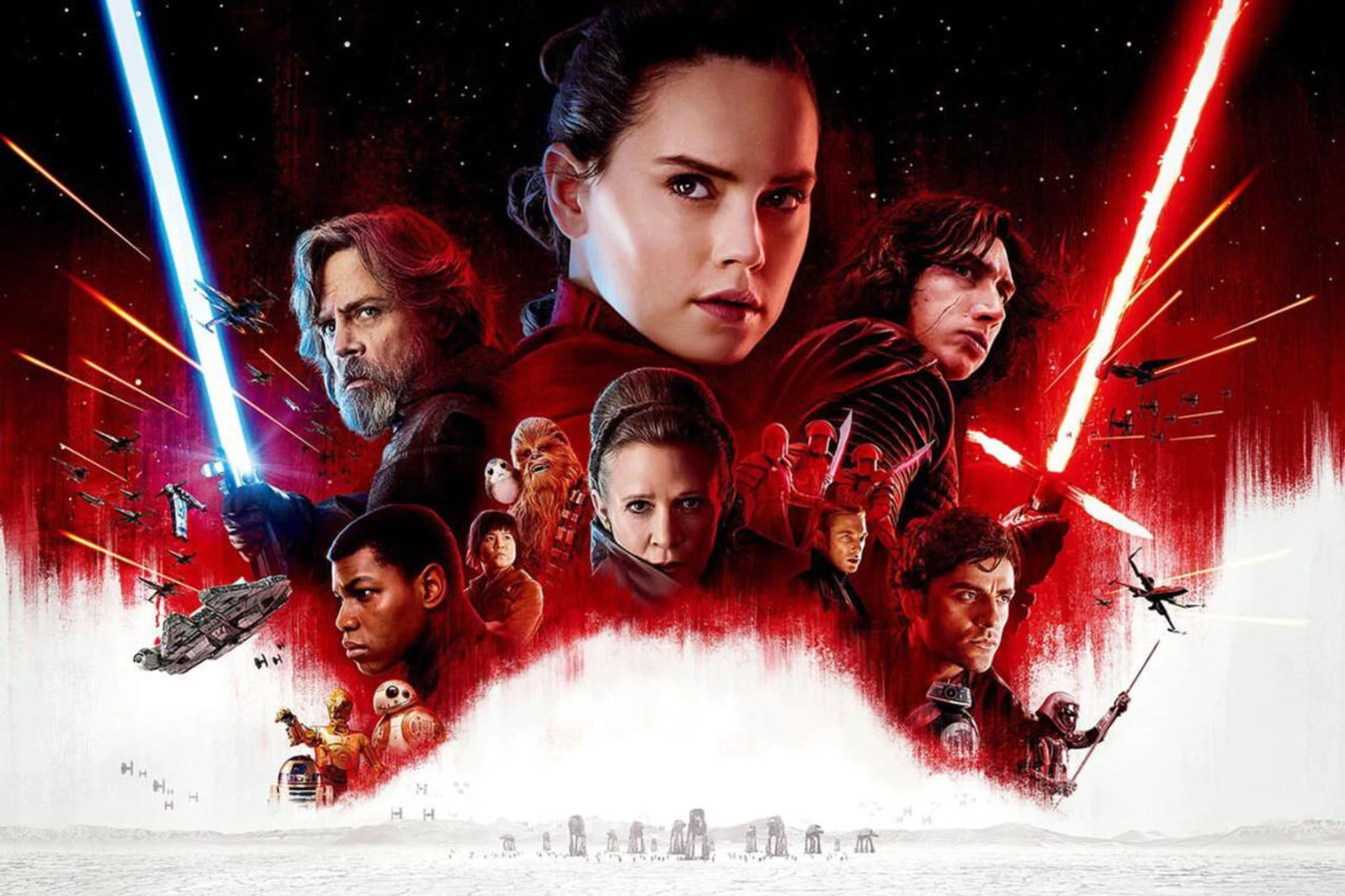 Star Wars: The Last Jedi theatrical poster. (Image source: www.starwars.com.)