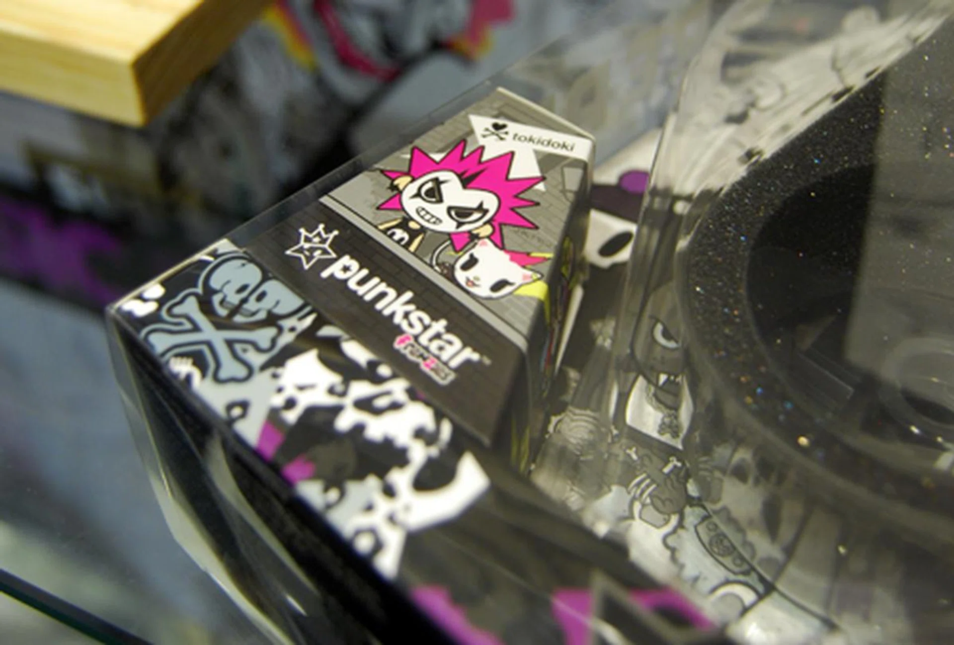 Each pack of the new Sol Republic headphones also comes with a small tokidoki figurine.
