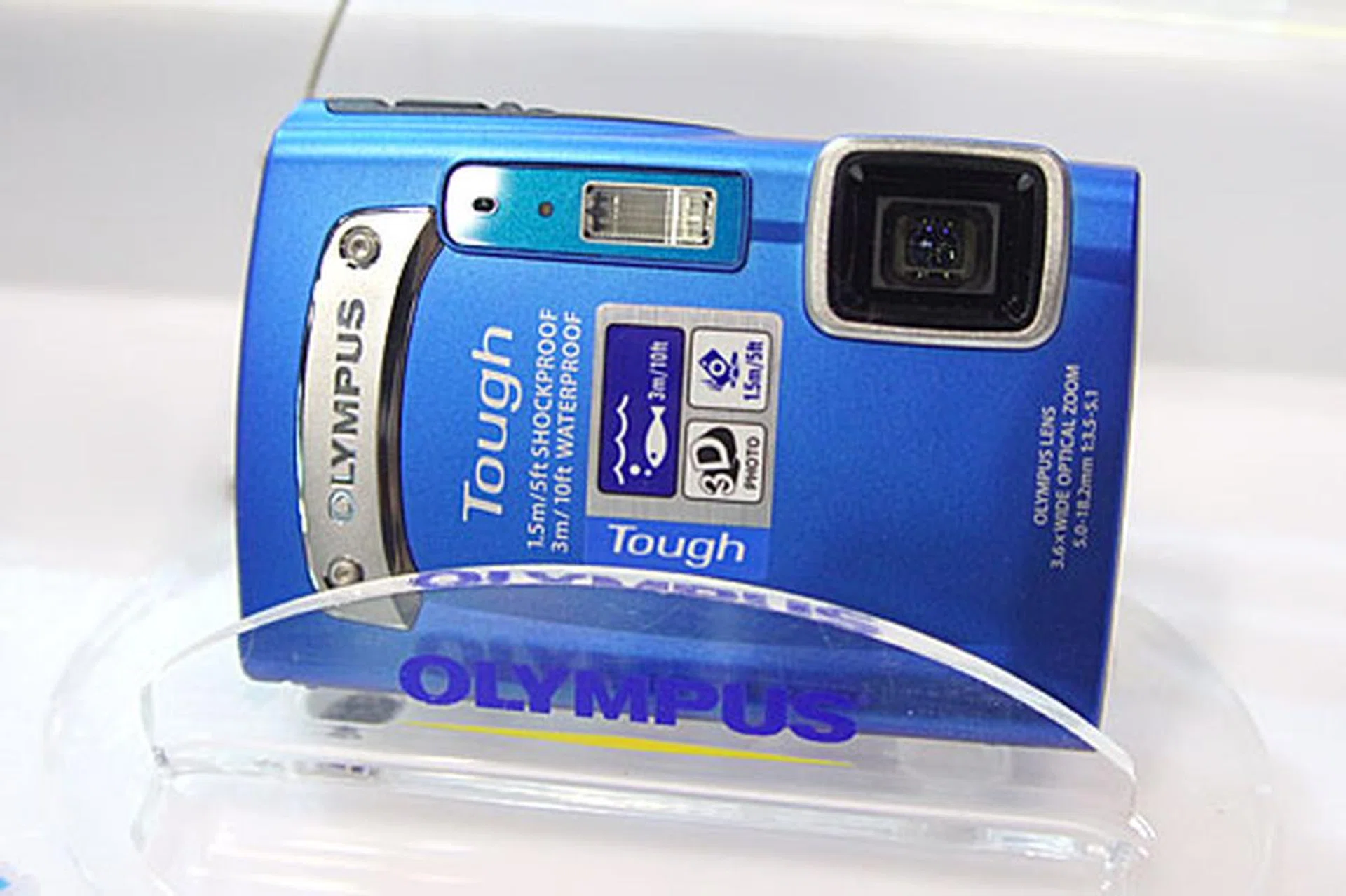 The 14-megapixel TG-310 is a water-proof (3m), shock-proof (1.5m), freeze-proof (-10-degree Celsius) and dust-proof compact camera. It takes 3D photos and HD video too. It can be had for $368. Freebies include two SD cards (8GB and 16GB), carrying case, screen protector, mini tripod, cleaning kit, an extra battery, and three months of local extended warranty.