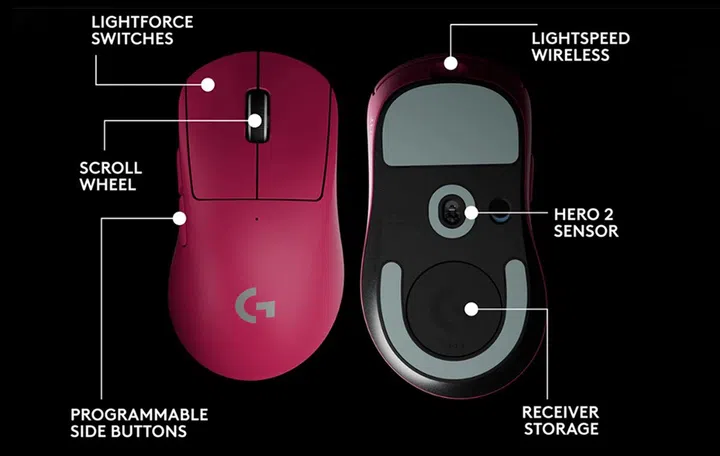 Available in Black, White or Pink. Photo: Logitech