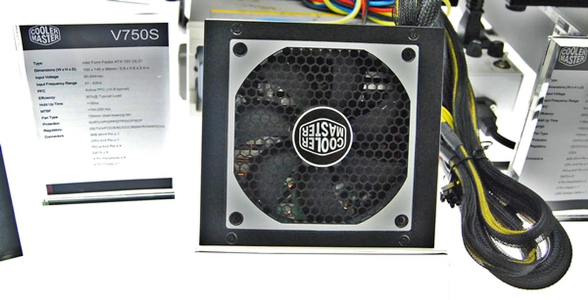 The Cooler Master V750S PSU.