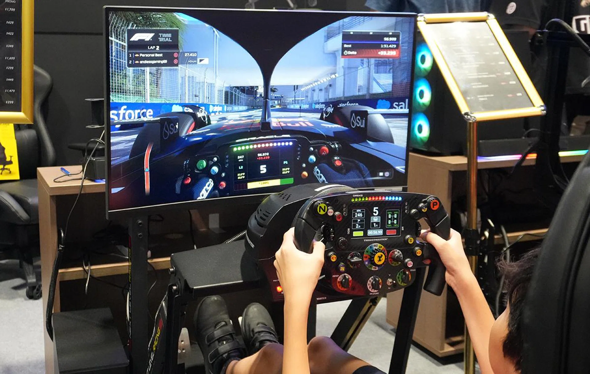 Get some reps in before the Singapore Grand Prix coming soon.  Photo: HWZ