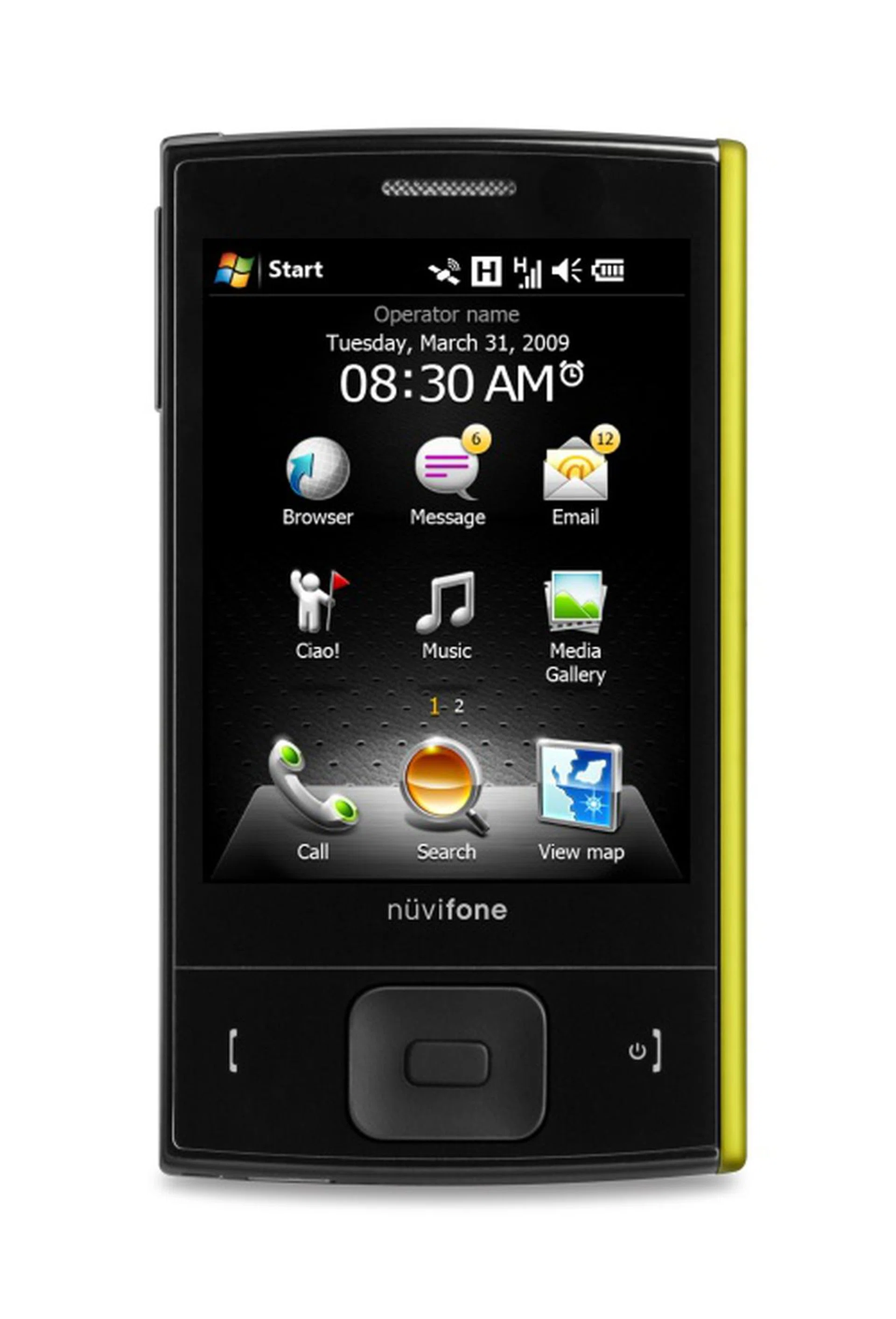 With a Qualcomm 7200A 528MHz, this is one speedy demon.