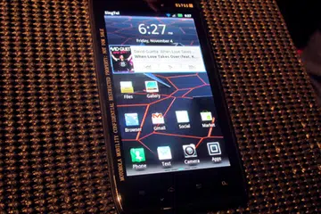 There are no physical buttons on the smartphone, relying on four well-spaced touch controls below its huge screen. The RAZR's qHD and Super AMOLED Advanced touchscreen looks amazing in person, with brilliant color reproduction and clear details. We played with the phone's touchscreen for some time and it seemed responsive and fast. According to Motorola, they have also coated the phone with splash coat, which reportedly makes the phone less susceptible to accidental spills (how effective this is, we can't say for now).