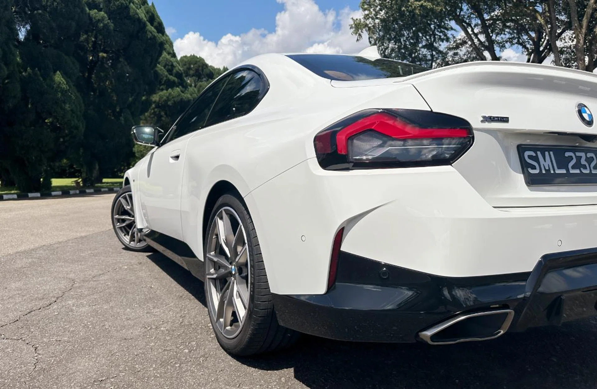 It might not be a full-fat M car but the M240i is very fast.