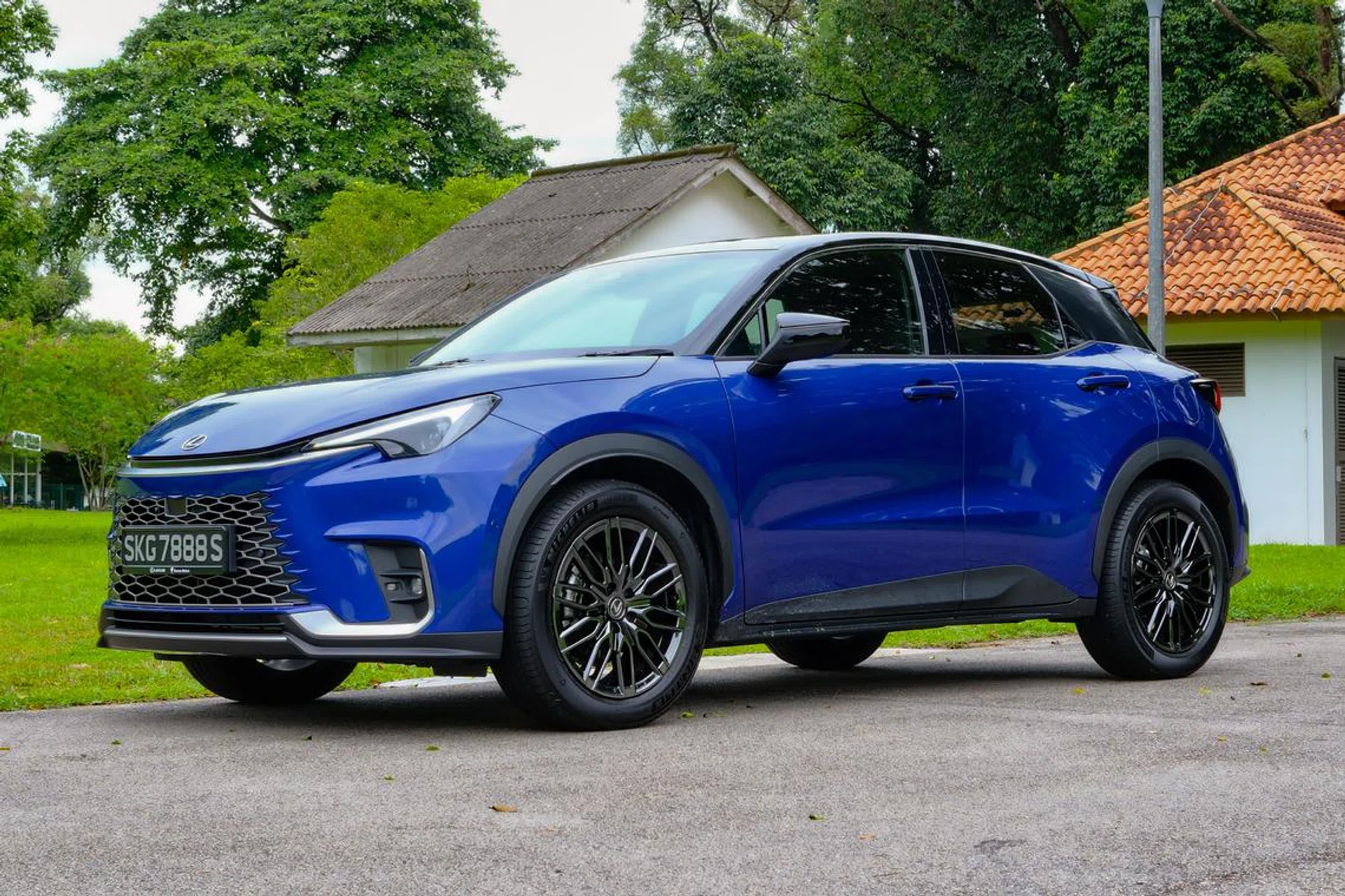 Say hi to the LBX, the smallest and most affordable Lexus in the market right now. Photo: HWZ