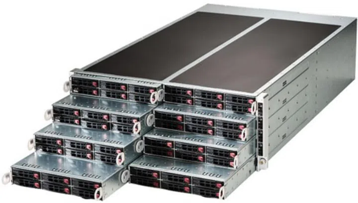 SYS-F617R2-R Series (8 DP Nodes) (Image source: Supermicro)