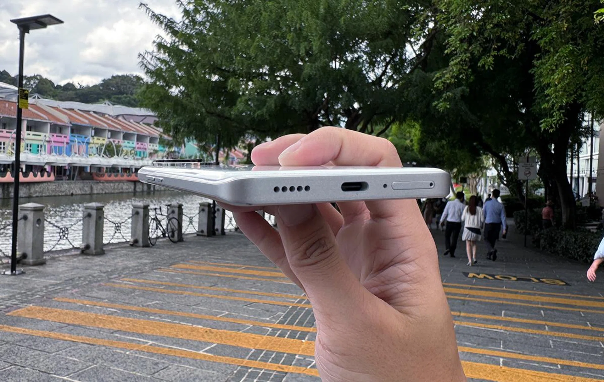 Thick, but not as thick as before.