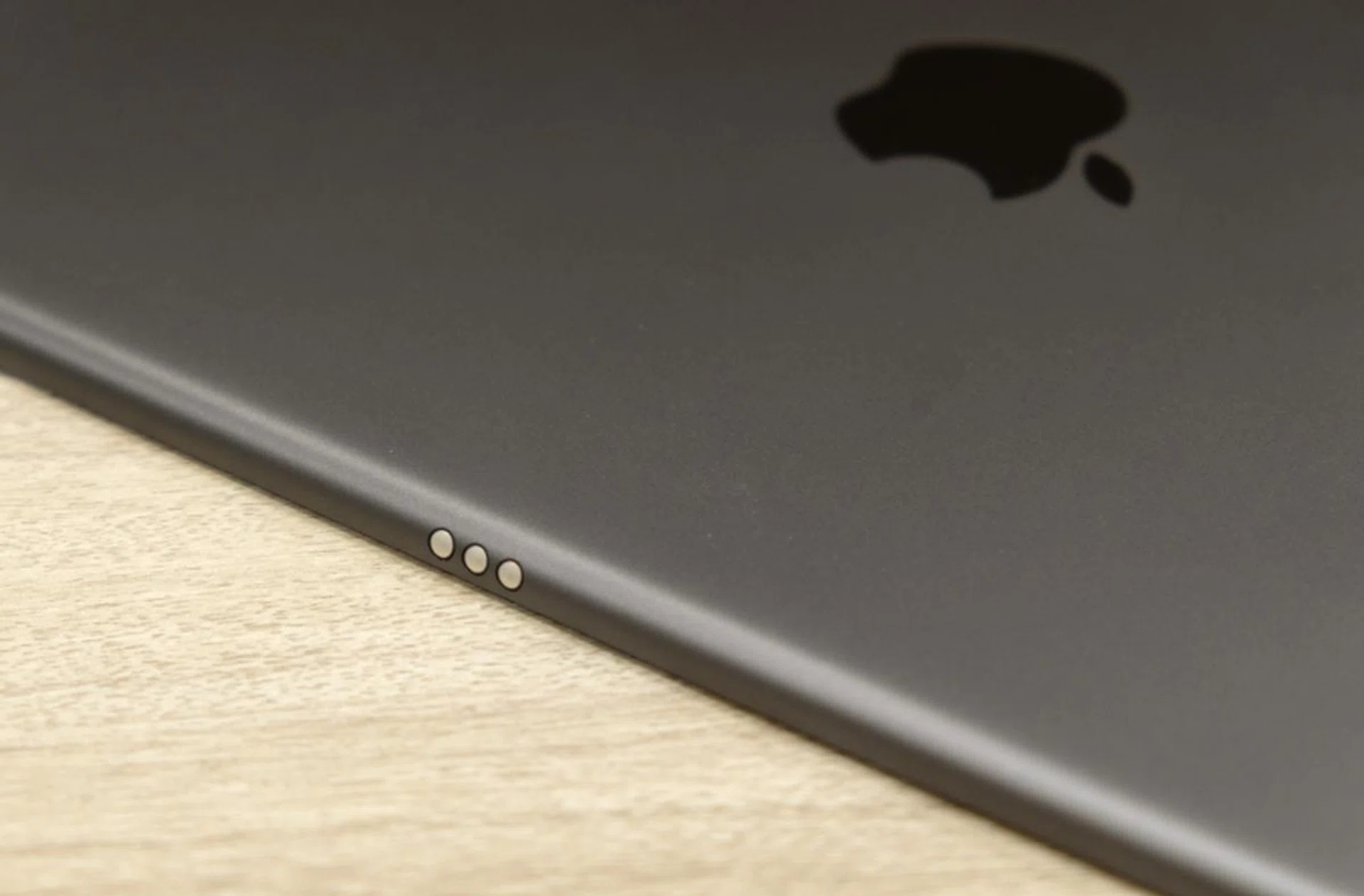 This is the Smart Connector. Only the iPad Air has it.