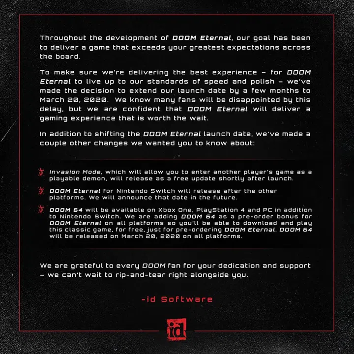 Image Source: Id Software